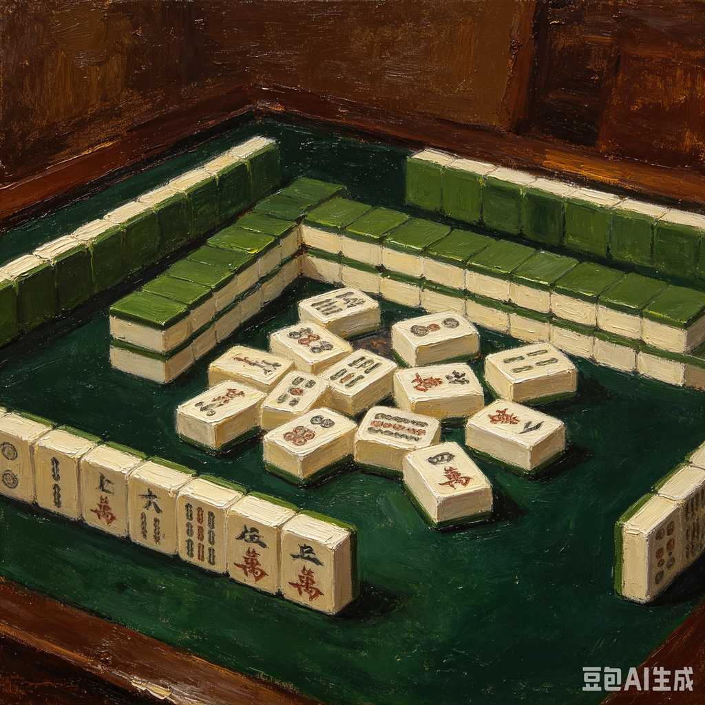 retro gift mahjong tiles