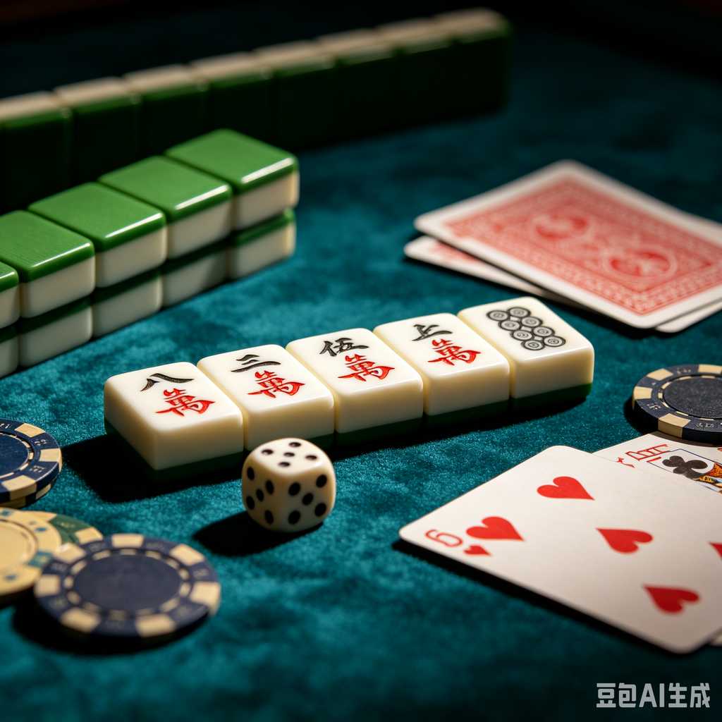 premium compact mahjong set
