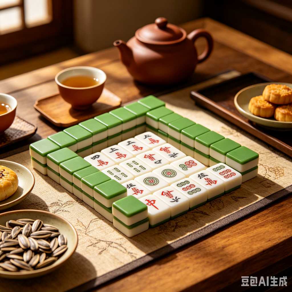 relaxing mahjong game set